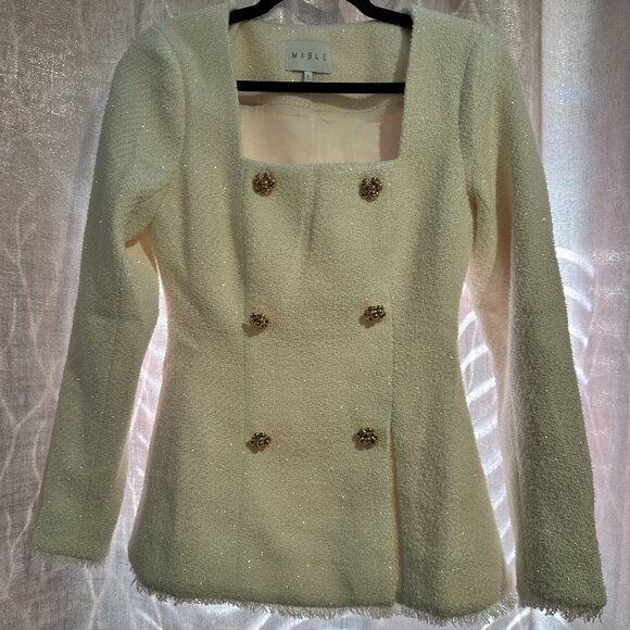 Mable Blazer Top - Size Small - Picture 1 of 2